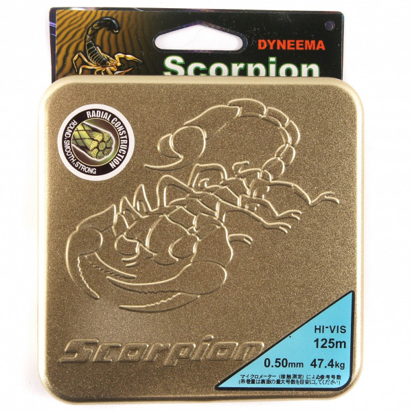 Шнур плетеный Scorpion 0,40 мм 125 метров в Твери