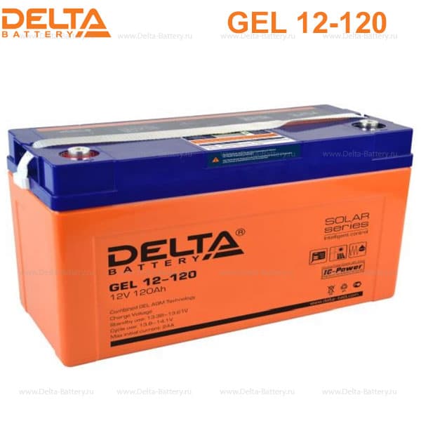 Аккумуляторная батарея Delta GEL 12-120 в Твери