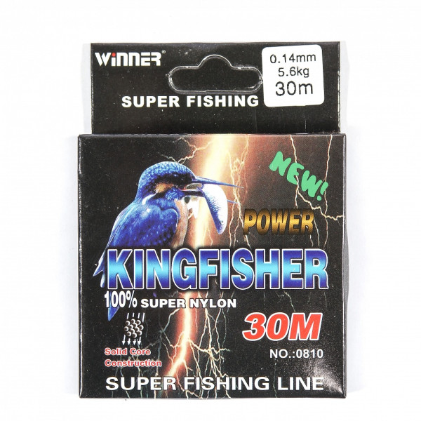 Леска зимняя Winner KingFisher -30C 30 м. 0,10 мм в Твери