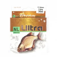 Леска зимняя NL Winter Ultra -30C 30 м. 0,10 мм