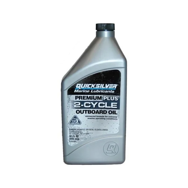 Масло Quicksilver 2-х тактное Premium Plus TC-W3 92-858026QB1 в Твери