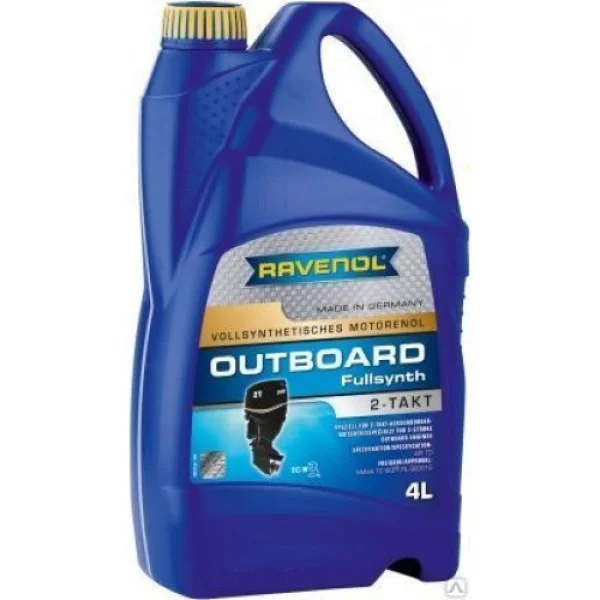 Масло RAVENOL Outboardoel 2T Mineral 4 л в Твери